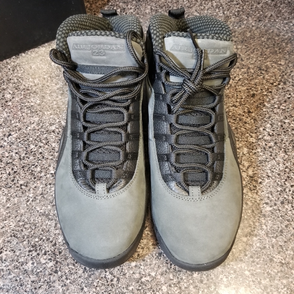 Nike Air Jordan 10 Retro Dark Shadow Grey/Black Mens size 12 310805-002 Sneakers - Picture 3 of 7